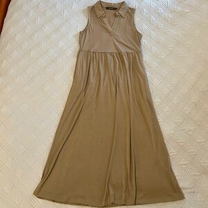 NWOT, OUKODS Women’s Soft Olive Green Maxi Dress, Size Small